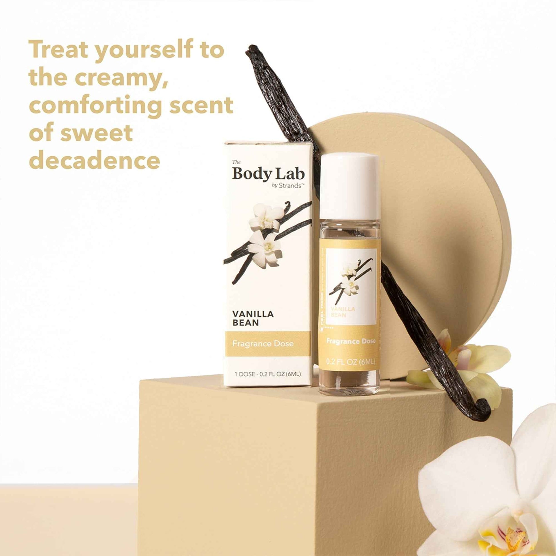 Vanilla Bean Fragrance Spray – Travel Size Perfume | The Body Lab (0.2 fl. oz.)