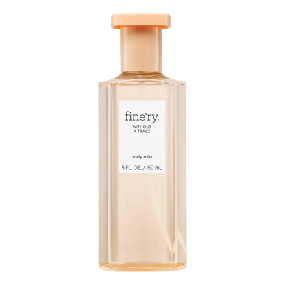 fine'ry. Body Mist Women's Fragrance Spray – Without a Trace, 5 fl oz
