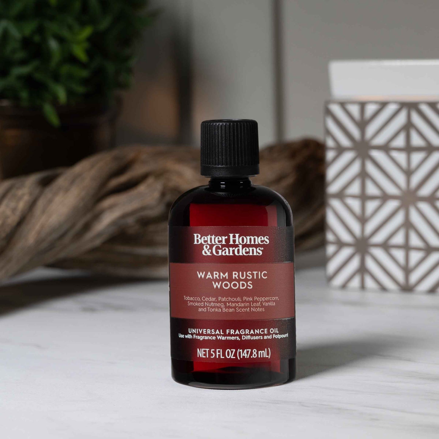 Better Homes & Gardens Universal Fragrance Oil – Warm Rustic Woods, 5 fl oz
