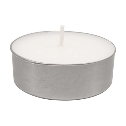 Mainstays White Unscented Indoor/Outdoor Oversized Tealight Candles – Long-Lasting & Versatile Ambiance
