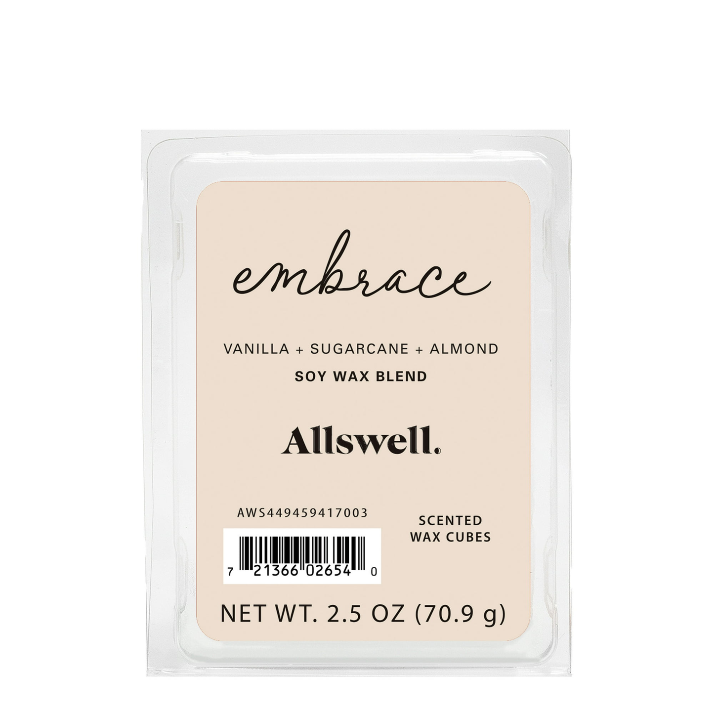 Allswell 6-Cube Wax Melts – Premium Scented Wax for Warmers, Multiple Fragrances Available