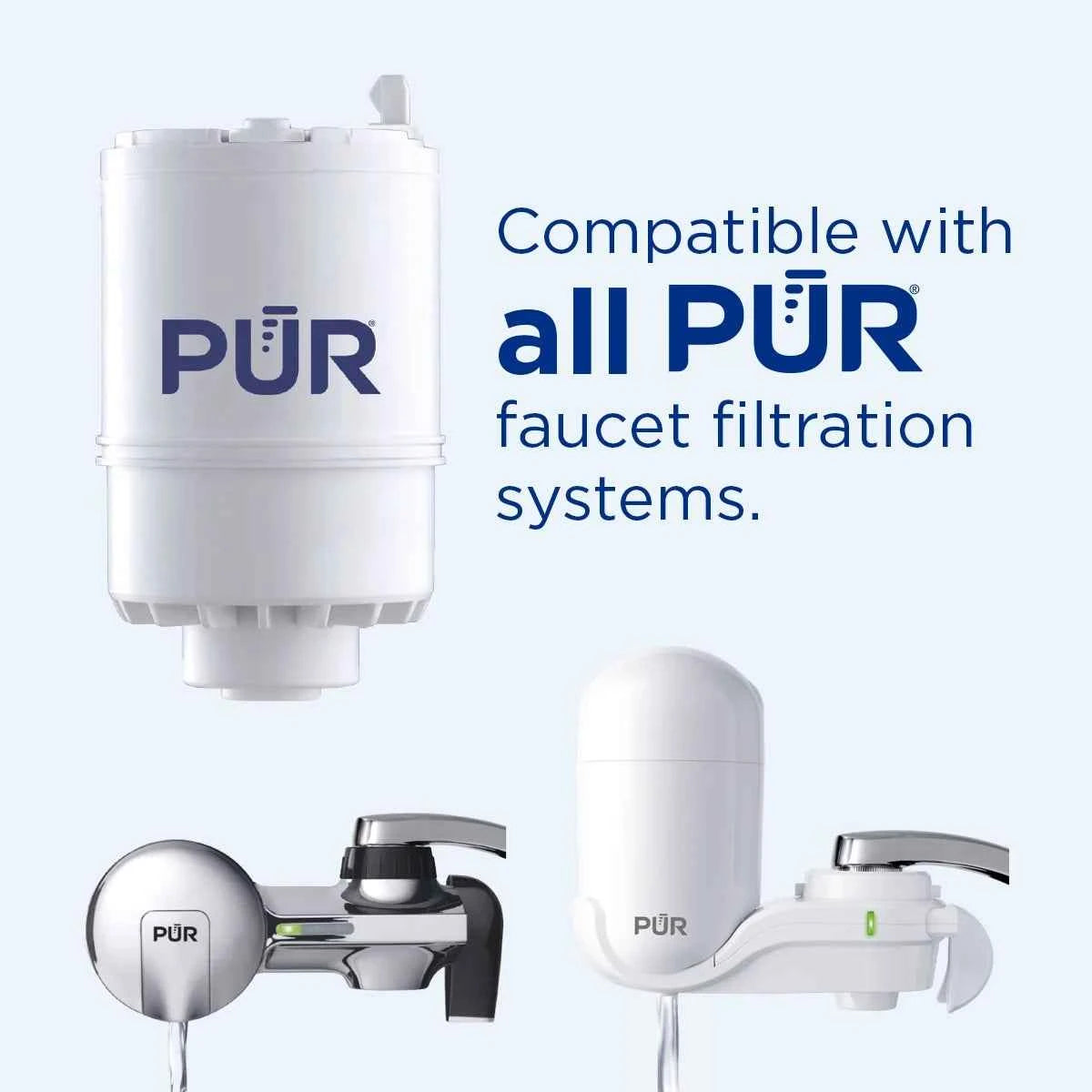 PUR RF3375 Faucet Mount Water Filter Replacement Cartridge – 1 Pack