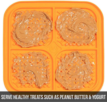 Hyper Pet IQ Treat Mat – Reward Lick Mat for Dogs & Cats (Slow Feeder & Enrichment)