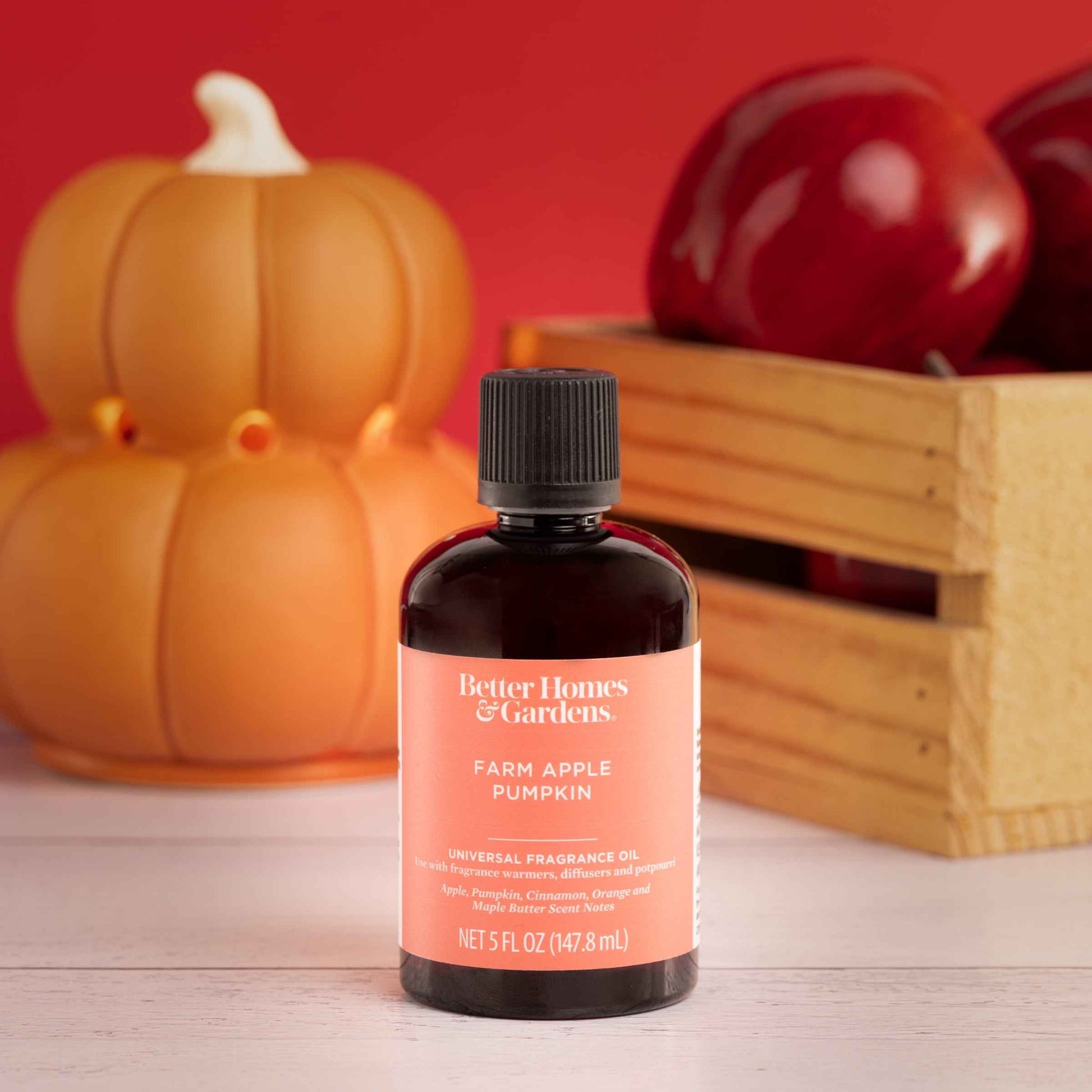 Better Homes & Gardens Fragrance Oil – Farm Apple Pumpkin, 5 fl oz