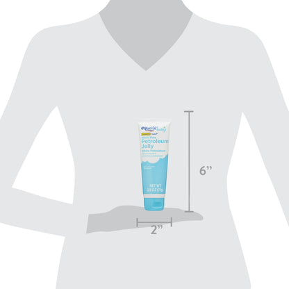 Equate Baby 100% Pure Petroleum Jelly – Skin Protectant for Diaper Rash & Dry Skin, 2.5 oz