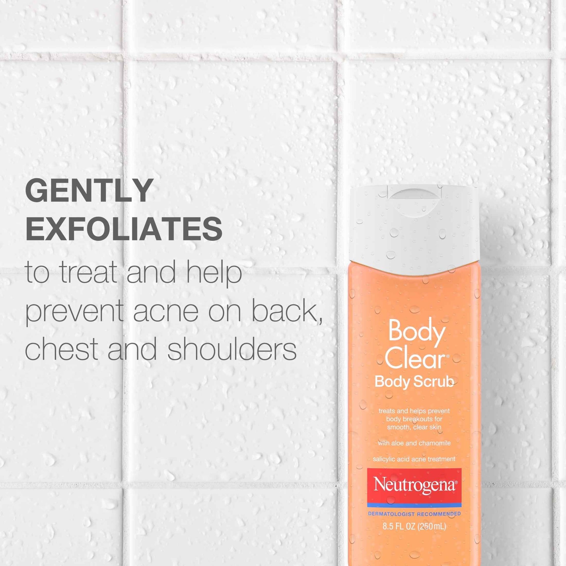 Neutrogena Acne Body Scrub with 2% Salicylic Acid – 8.5 oz