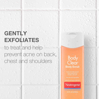 Neutrogena Acne Body Scrub with 2% Salicylic Acid – 8.5 oz