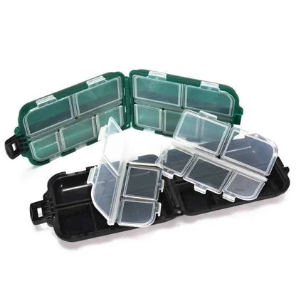 10-Grid Fishing Accessories Storage Box – Double-Sided