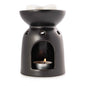 Mainstays Tealight Ceramic Warmer – Black, 1 Pc