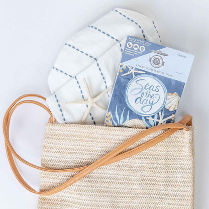 Sparkle City Scented Sachet 2 Pack – Seas the Day, Fresh Fragrance for Home & Closet