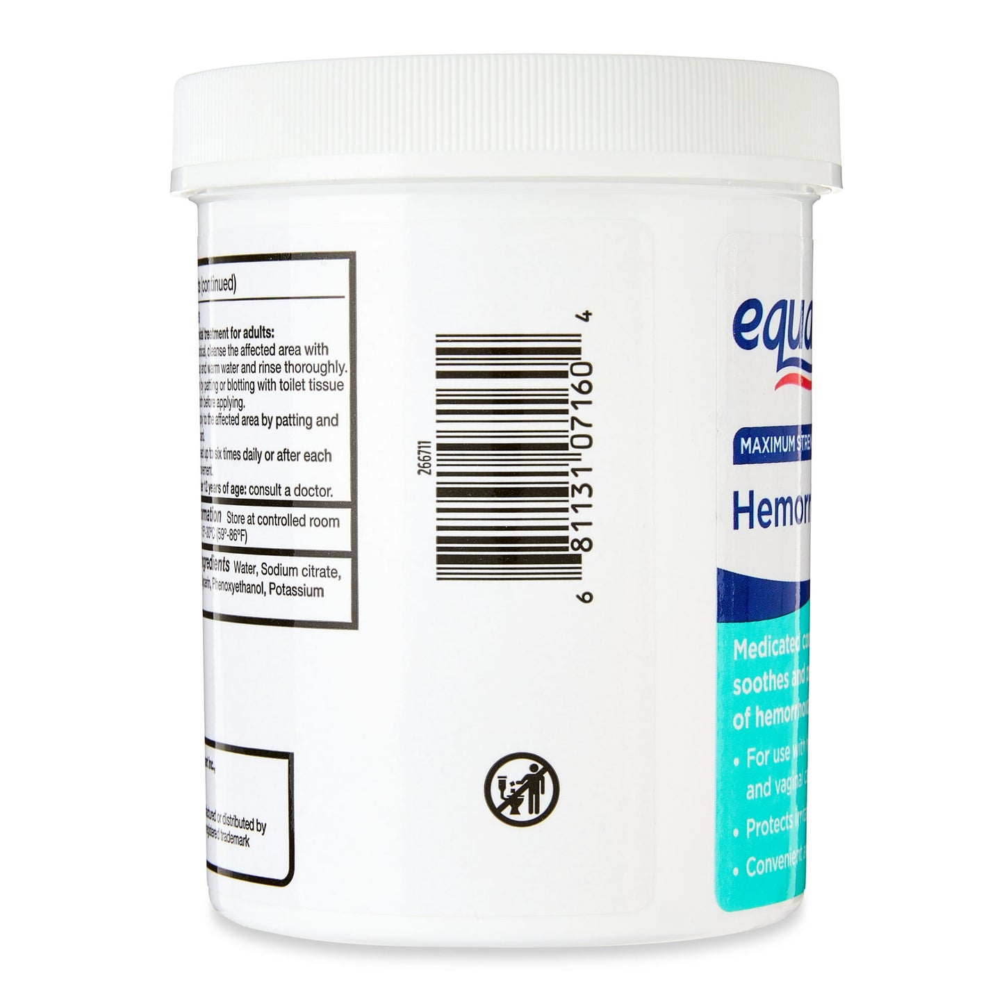 Equate Maximum Strength Medicated Cool Relief Hemorrhoidal Pads – 200 Count