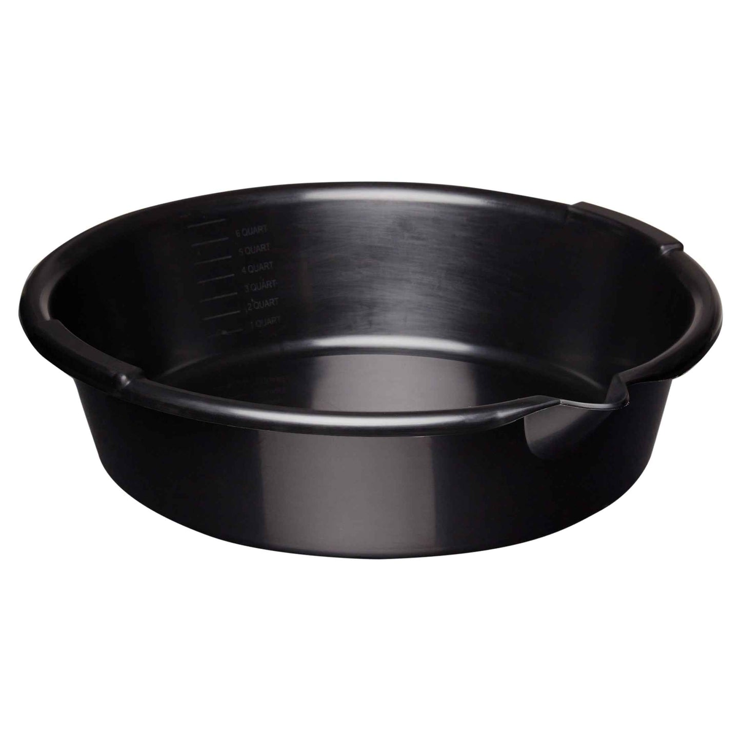 Hyper Tough 7-Quart Automotive Drain Pan | Built-In Scale & Spout | Oil & Fluid Collector