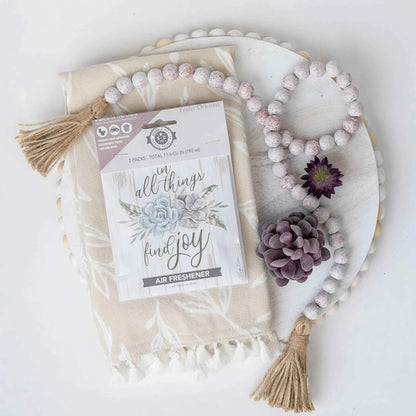 Sparkle City Scented Sachet 2 Pack – In All Things Find Joy, Fruity Oriental, Home & Closet Fragrance