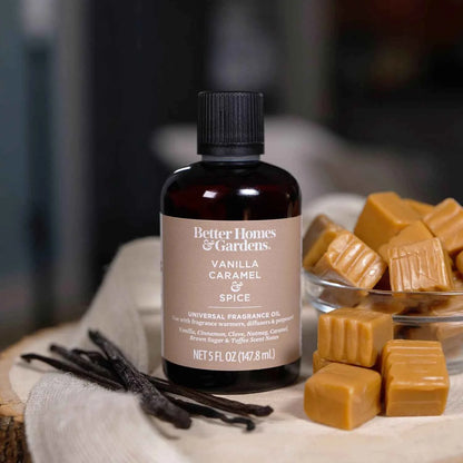 Better Homes & Gardens Fragrance Oil – Vanilla Caramel & Spice, 5 fl oz