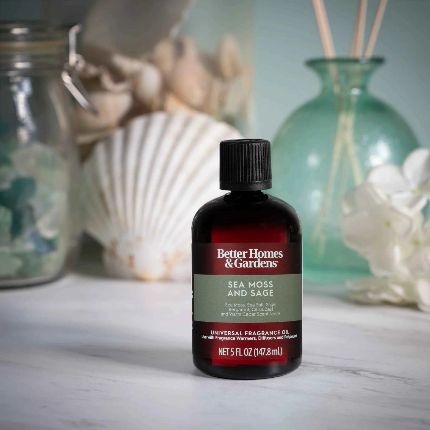 Better Homes & Gardens Fragrance Oil – Sea Moss & Sage, 5 fl oz