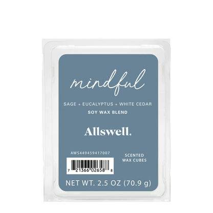Allswell 6-Cube Wax Melts – Premium Scented Wax for Warmers, Multiple Fragrances Available