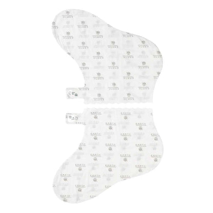 Earth Therapeutics Large Peeling Foot Mask – Charcoal, Single Pack