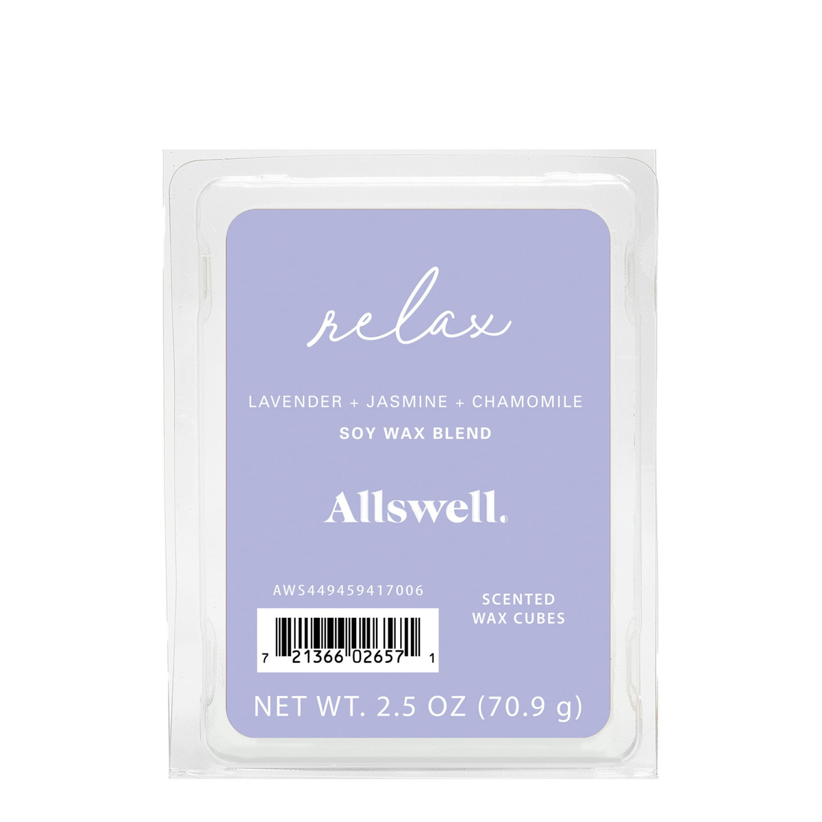 Allswell 6-Cube Wax Melts – Premium Scented Wax for Warmers, Multiple Fragrances Available
