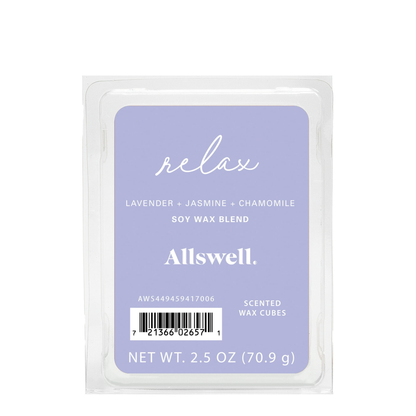 Allswell 6-Cube Wax Melts – Premium Scented Wax for Warmers, Multiple Fragrances Available
