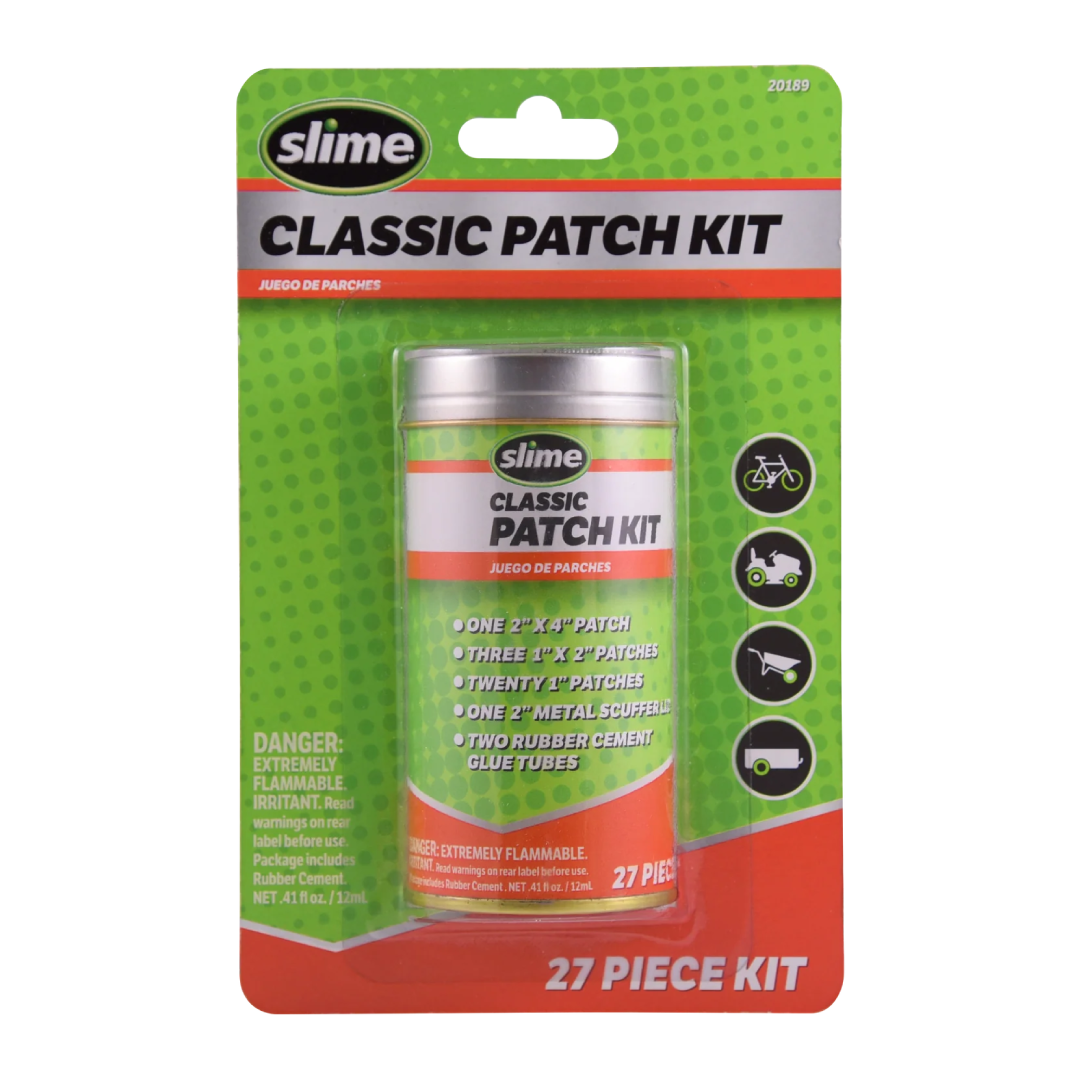 Slime Classic Tire Repair Kit 20189 – 24 Patches for Tubed Tires Slime